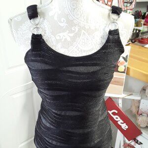 Signature Studio sparkle grey tank size M
